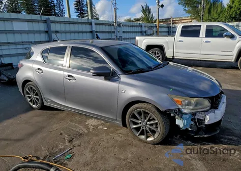 2013 Lexus Ct 200 from USA, damaged, VIN JTHKD5BH4D2154362